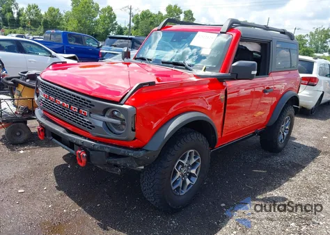 2023 Ford Bronco Badlands from USA, damaged, VIN 1FMDE5CP8PLB55490